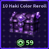 10 Haki Color Reroll